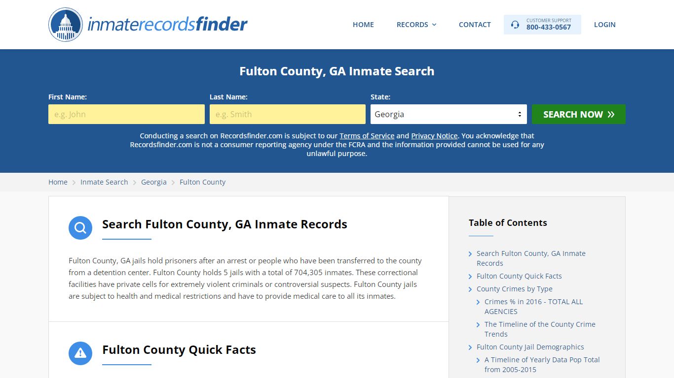Fulton County, GA Inmate Lookup & Jail Records Online